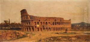 The Colosseum In Rome, 1882 by Alexander Swieszewski