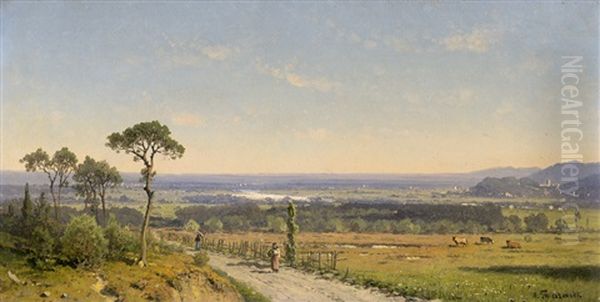 Sommerliche Vorgebirgslandschaft - view 1