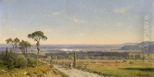 Sommerliche Vorgebirgslandschaft by Alexander Swieszewski