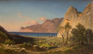 Mediterranean Landscape by Alexander Swieszewski