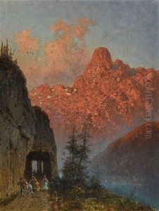 Alpengluhen by Alexander Swieszewski