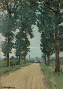 Route Bordee D"arbres Route Bordee D"arbres