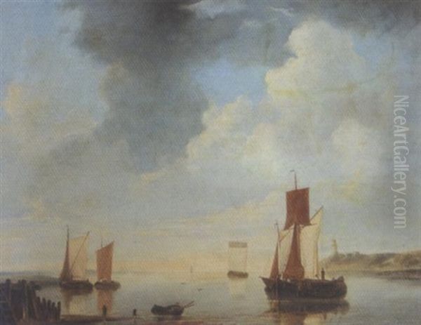 Fischerboote An Der Hollandischen Kuste - view 1