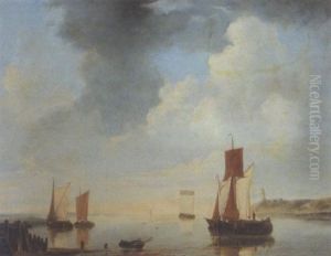 Fischerboote An Der Hollandischen Kuste Fischerboote An Der Hollandischen Kuste