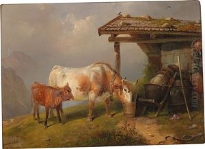 On The Alp by Rudolph Swoboda the Elder