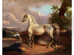 Pferdebild by Rudolph Swoboda the Elder