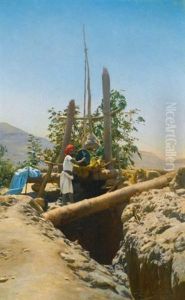 In Nubia by Rudolph Swoboda the Younger