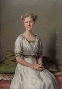 Maria Etrich, Frau Des Osterreichischen Piloten Und Flugzeugkonstrukteur Ignaz Etrich