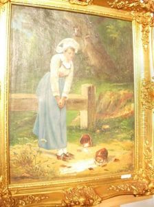 Jeune Femme Au Pot Casse