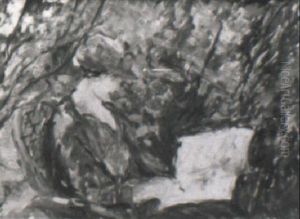 Woman And Man Reading