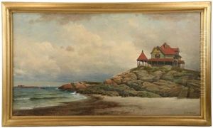 Summer Cottage, Cohasset, Massachusetts by James Brade Sword