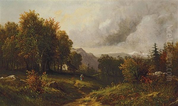 Landscape In The Poconos - view 1