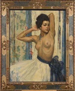 La Belle Metisse Posant Nue