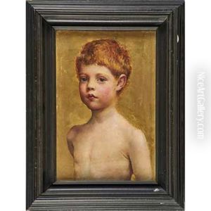 Portrait Of A Boy by Anna Louisa Robinson Swynnerton