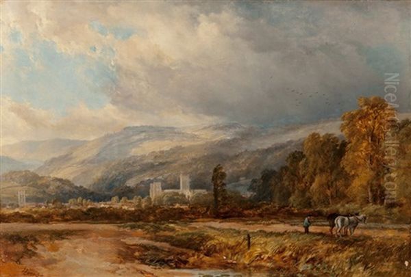 Wells Cathedral, 1850 - view 1