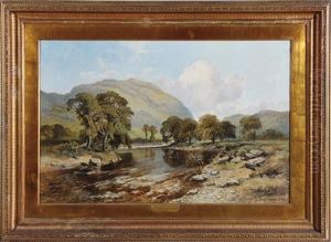Near Doverdale, Derbyshire by John Syer