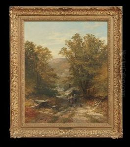 Landscape With Figures by John Syer