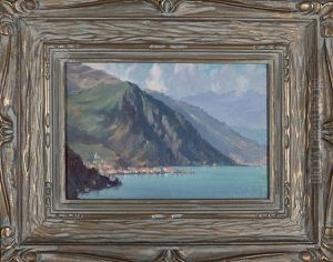 Menaggio, North From Cadenabbia (italy), No. 10 by Frederick Oakes Sylvester