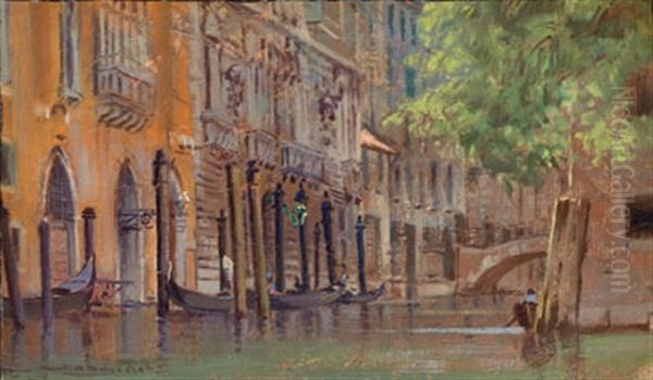 Venetian Canal Scene - view 1