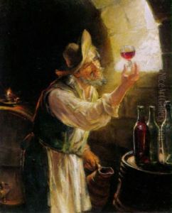 Ein Guter Tropfen! by Joseph Noel Sylvestre