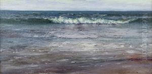 Panoramic Coastal Seascape by George Gardner Symons