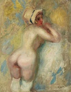 Femme Aux Bas Blancs