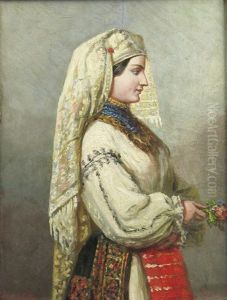 The Bride Of Vlasca by Carol Popp De Szathmari