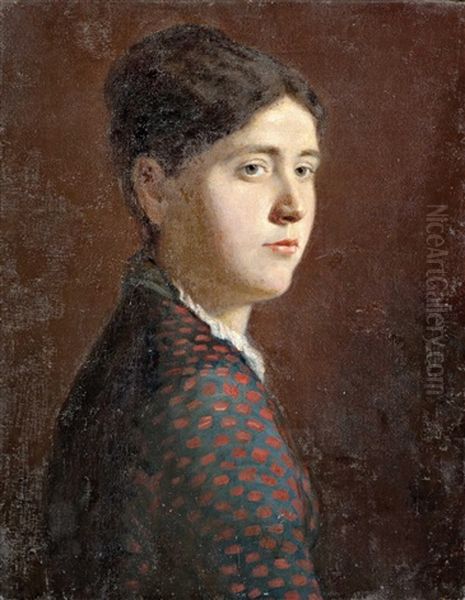 Girl In A Polka Dot Blouse - view 1