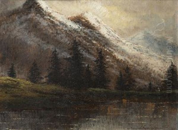 Lake In The Mountains - view 1