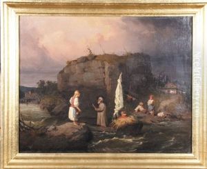 Przeprawa by Josef Szermentowski