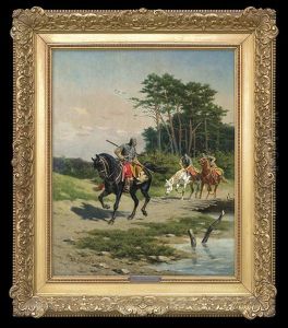 Troopers On The Way by Wladyslaw Szerner