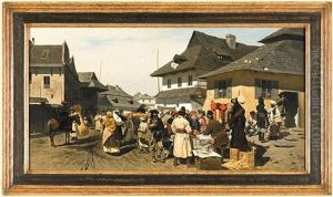 Fair In The Town Near Cracow