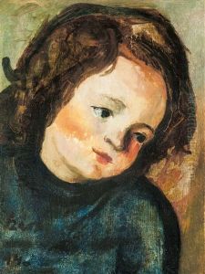 Portrait Of A Brunette