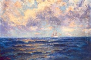 Palermo, Sailer On The Sea by Pal Szinyei Merse