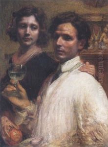 Autoritratto Con La Moglie Di Giacomo Balla