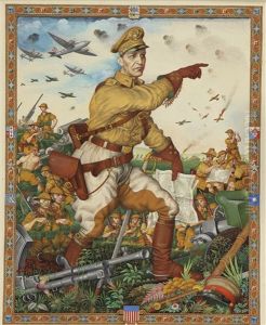 General Macarthur by Arthur Szyk