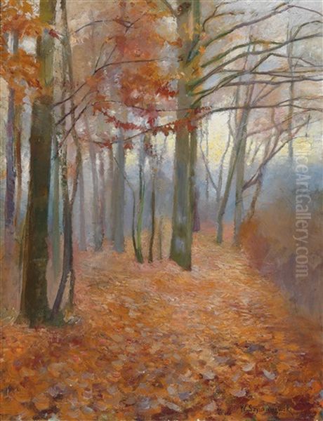 Autumn Woodland - view 1