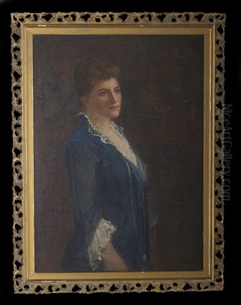 Portrait Of A Lady In A Green Gown, Possibly The Daughter Of The Artist - view 1