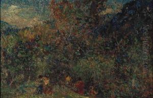 The Processional by Augustus Vincent Tack