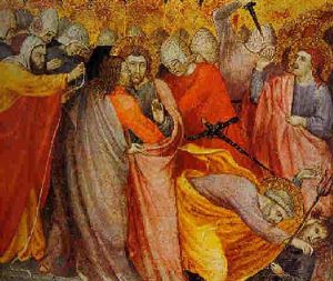 The Betrayal Of Christ by Pisan de Taddeo di Bartolo