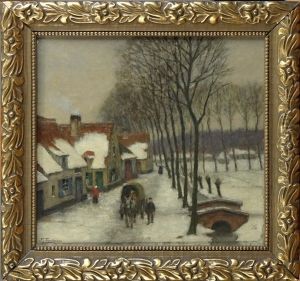 Paysage Hivernal Anime