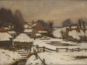 Ferme En Hiver by Jean Francois Taelemans