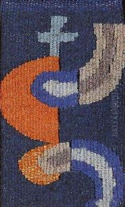 Motif Abstrait (personnage) by Sophie Taeuber-Arp