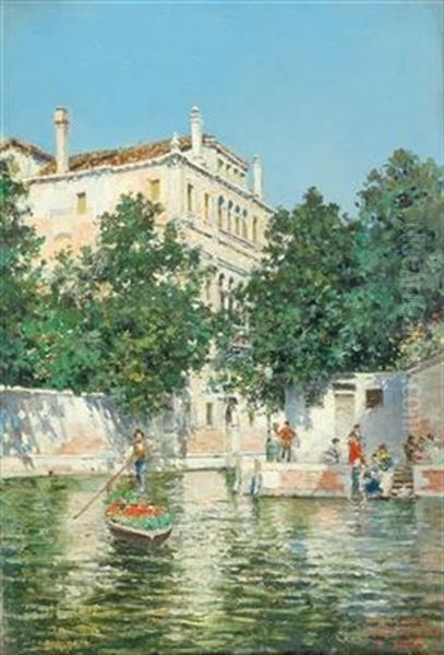 Washerwomen In Venice - view 1