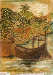 Untitled (boat On Padma Near Shilaidaha)