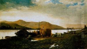 Szenaszallito Hajok A Dunan (ships In The Danube)