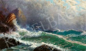 Lights On The Waving Sea by Diyarbakirli Tahsin