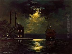 Morsquee Ortakoy Camii (istambul) by Diyarbakirli Tahsin