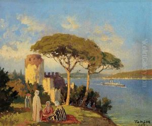 Rumeli Hisari Yaninda Piknik Yapan Osmanli Kadinlari
