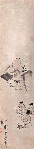 Jurojin With Musicians - view 1